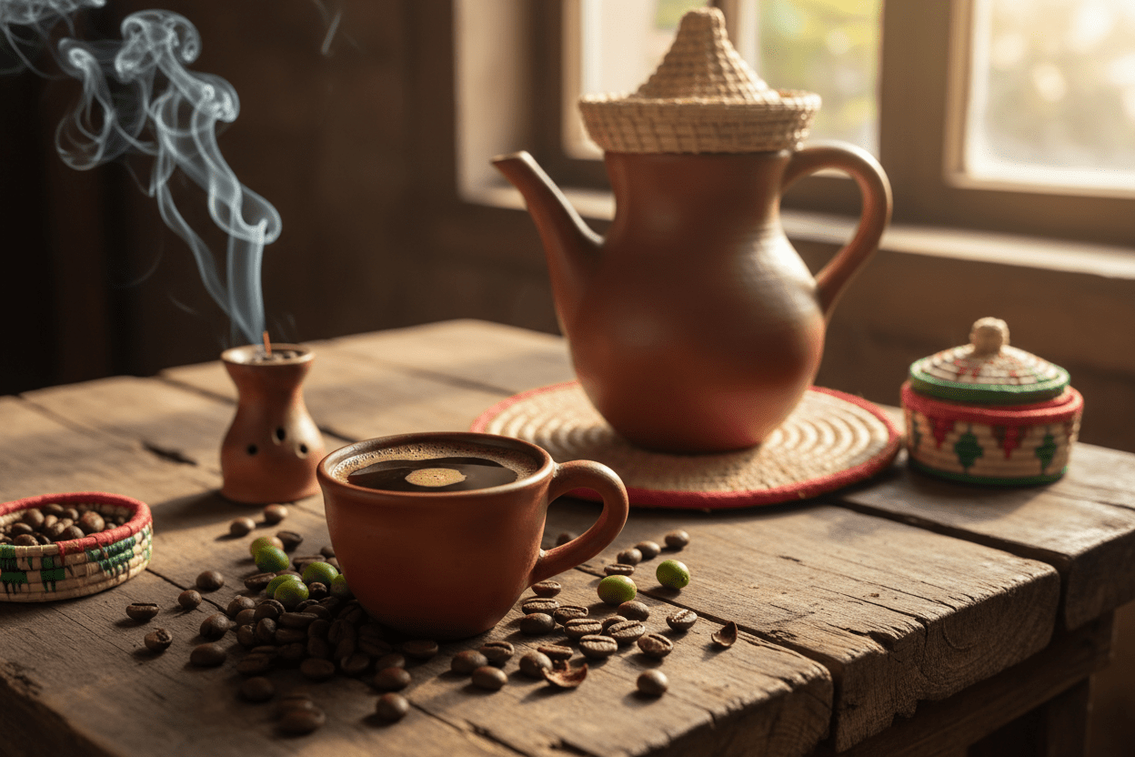 Ethiopia Natural Single - Origin Coffee - The Wardrakes' Coffee & Tea Company