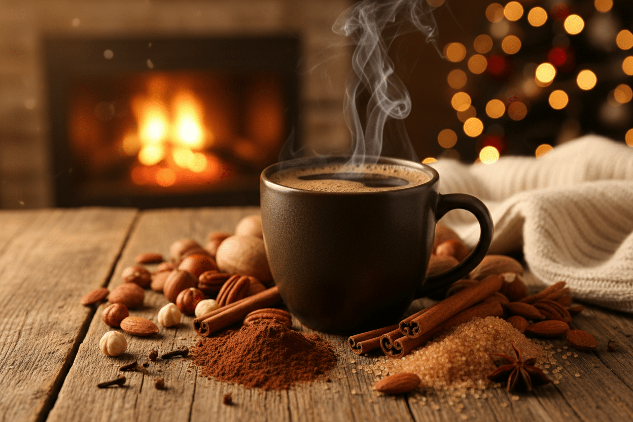 Holiday Blend featuring Brazilian, Peruvian, and Idian Coffees - The Wardrakes' Coffee & Tea Company