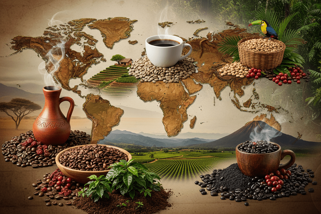 Single Origin Favorites Sample Pack - The Wardrakes' Coffee & Tea Company