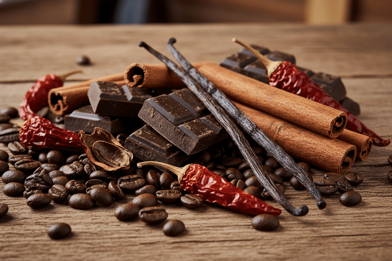 Mexican Chocolate Gourmet Flavored Coffee - The Wardrakes' Coffee & Tea Company