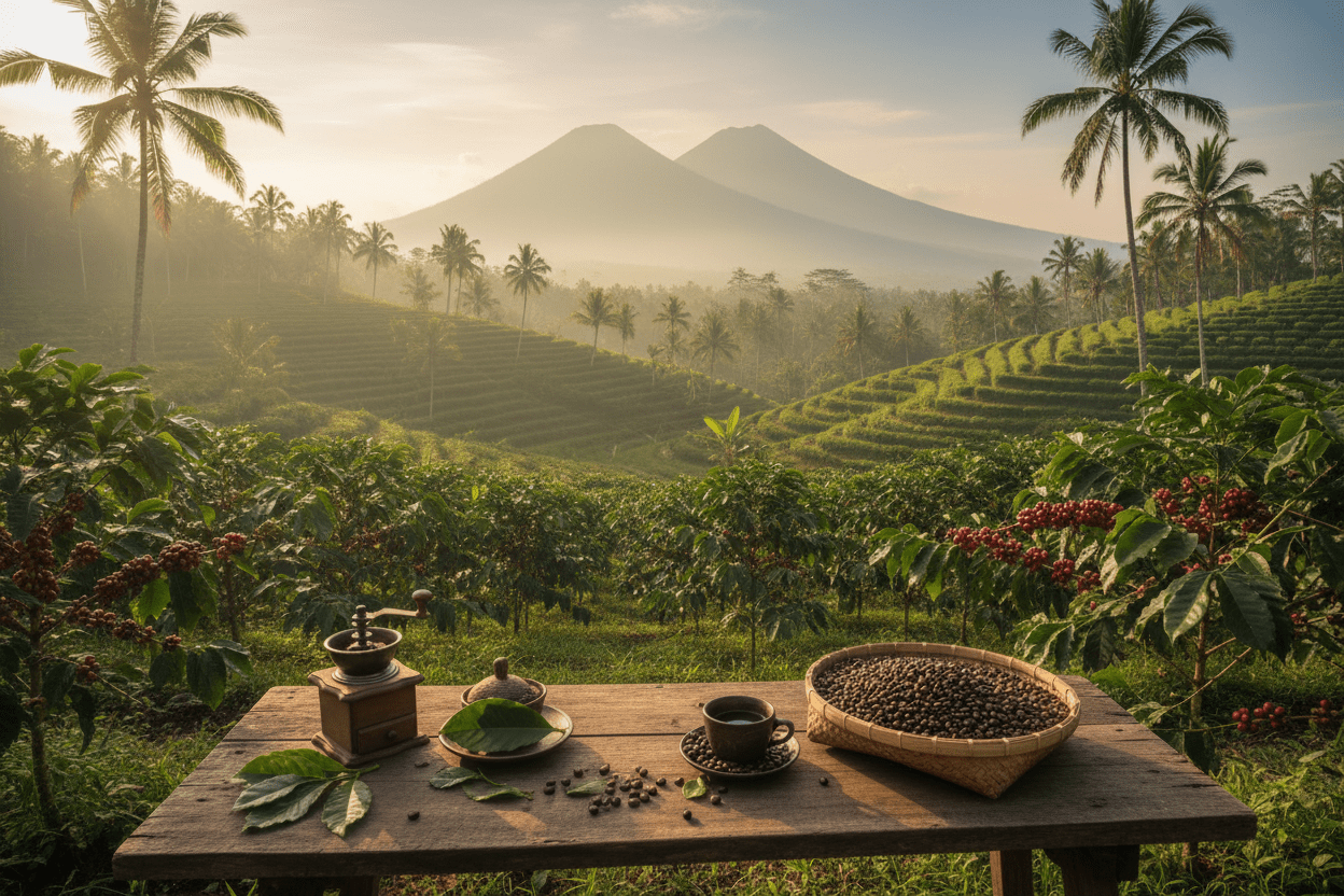 Bali Coffee Single Origin Speciality Grade Pods - The Wardrakes' Coffee & Tea Company