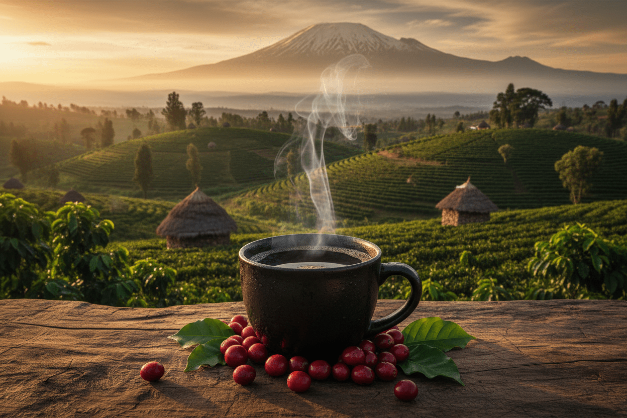 Tanzania Single - Origin Coffee - The Wardrakes' Coffee & Tea Company