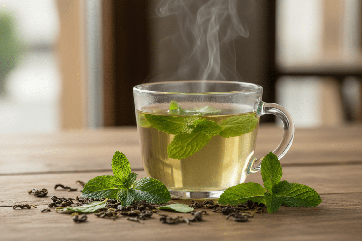 Moroccan Mint Herbal Tea Blend - The Wardrakes' Coffee & Tea Company